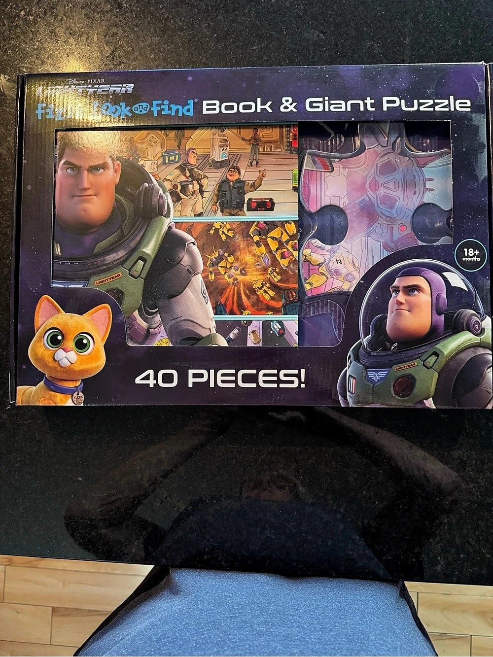 PI Kids Disney Pixar Lightyear First Look and Find Book & Giant Puzzle Set